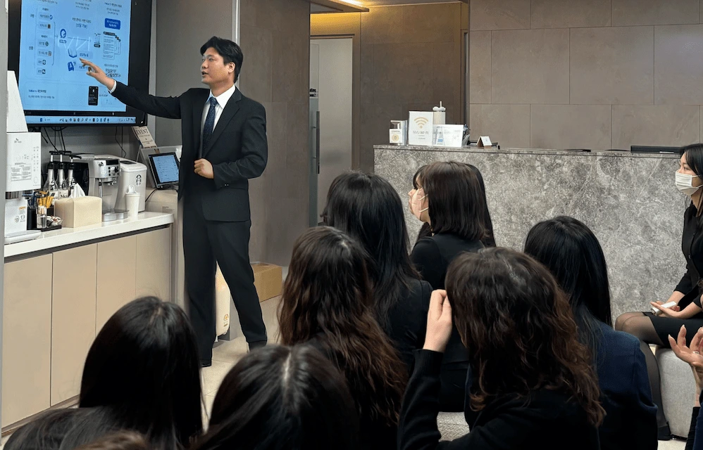 On-site training for hospital staff